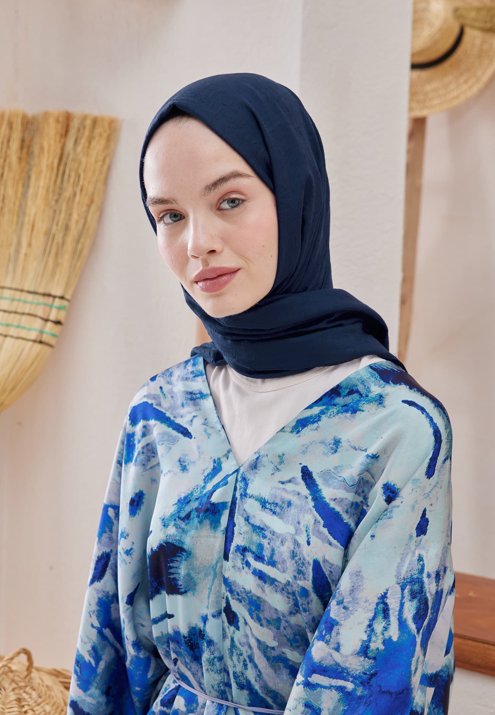 Bambu Şal Safir